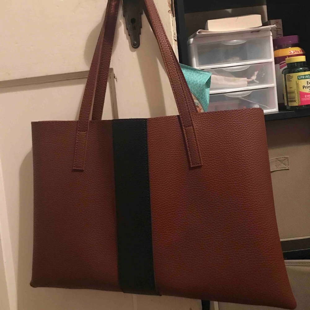 Vince Camuto Leather Tote